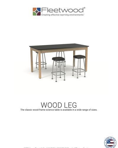 Wood Leg Brochure