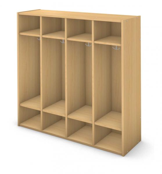 Locker, Free Standing, 4 Student Product Rendering