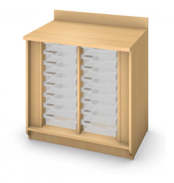 Base Tray Cabinet - No Doors Product Rendering