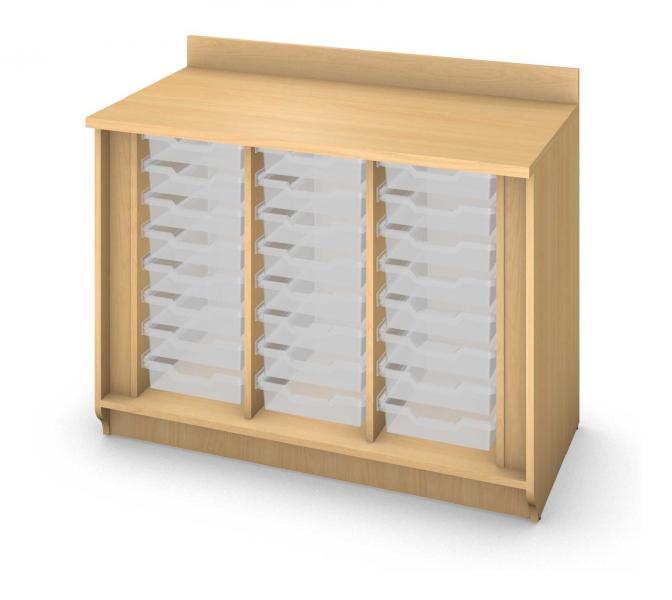 Base Tray Cabinet - No Doors Product Rendering