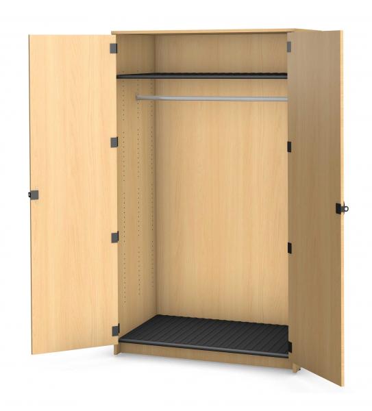Harmony Garment Storage, 1 Rod - 1 Shelf Product Rendering