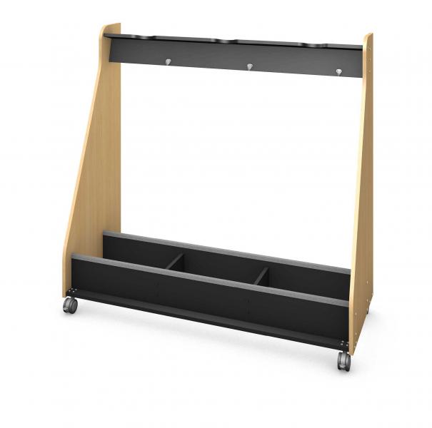 Harmony Bass Storage, Mobile, 3 instruments Product Rendering