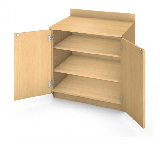 Base Shelf Cabinet - Locking Doors Product Rendering