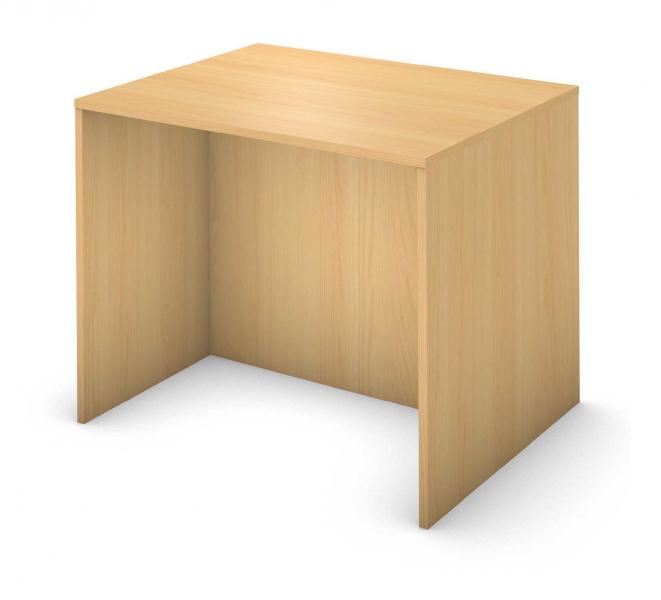 Rectangle Student Desk, Full End Legs, ADA Product Rendering