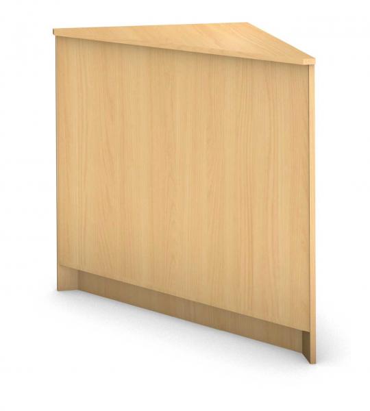 Charge Desk, 90˚ Corner Filler Product Rendering