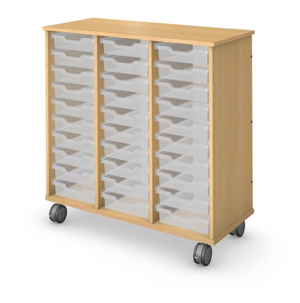 Mid Tray Storage - No Doors Product Rendering