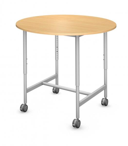 Round Table, Steel Round Legs (4)