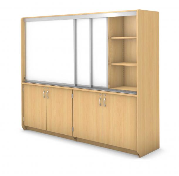 Learning Wall - Locking Doors Product Rendering