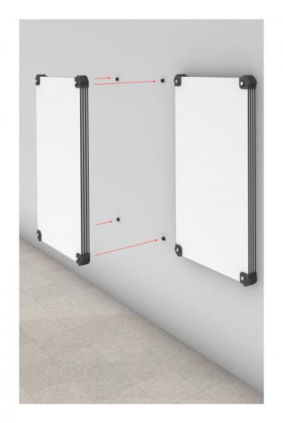 Pages™ Drywall Mount Kit with 4 panels