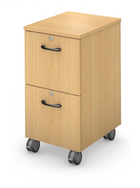 Mobile Ped - File/File - Locking Drawers Product Rendering