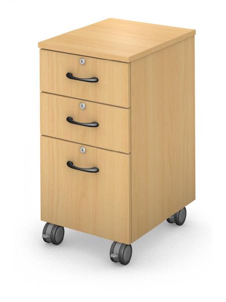 Mobile Ped - Box/Box/File - Locking Drawers Product Rendering