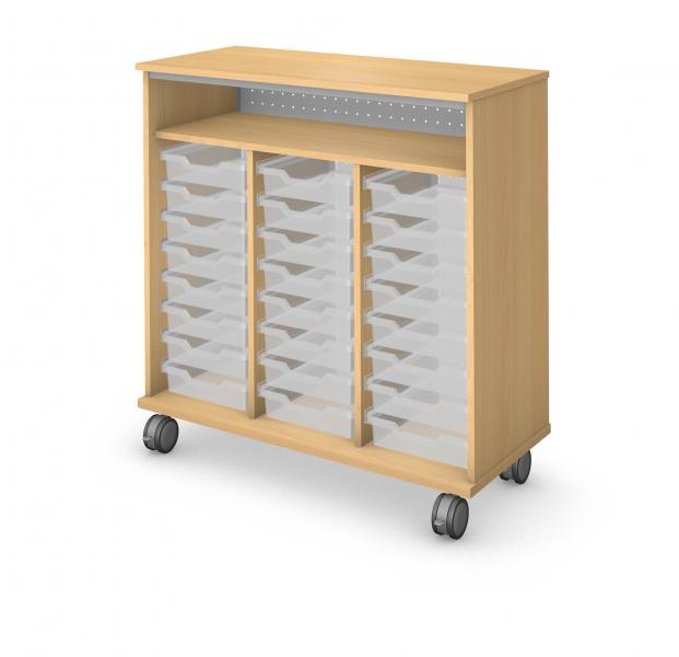 Mid Tray Storage - No Doors Product Rendering