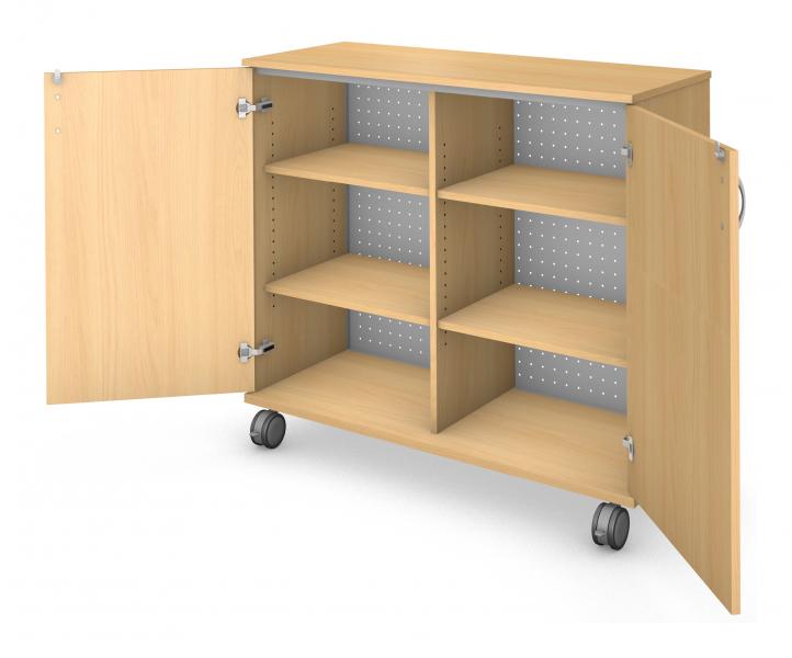 Mid Storage - Locking Doors Product Rendering