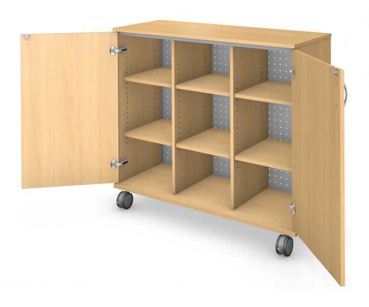 Mid Storage - Locking Doors Product Rendering