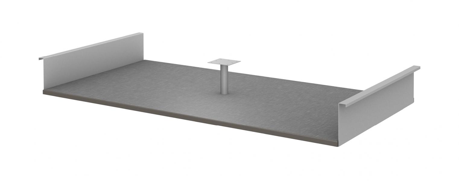 Under Work Surface Shelf