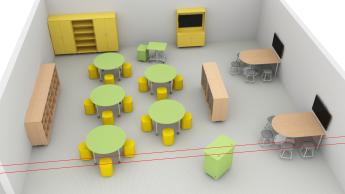 3-4th grade classroom