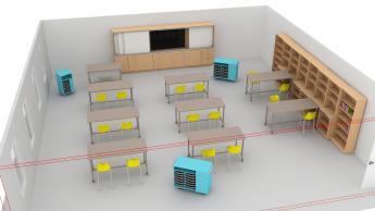 9-12th grade classroom