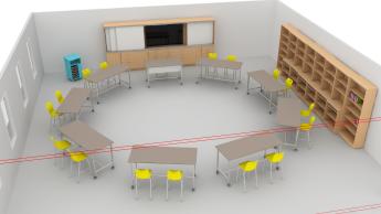 9-12th grade classroom