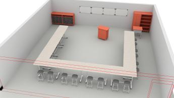 9-12th grade classroom