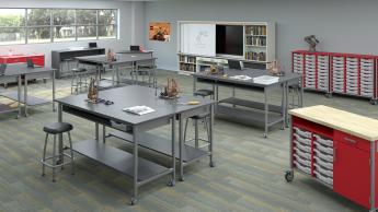 STEM classroom setting